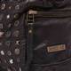 C.L. METAL STUDDED Black LEATHER BAG