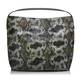 C.L. KHAKI AND BLACK PYTHON EFFECT SHOPPER BAG