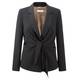 MARINA RINALDI KNOT FRONT BLAZER