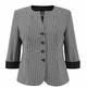 MARINA RINALDI COLLARLESS JACKET