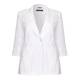 Marina Rinaldi white tailored linen JACKET