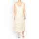 CAPRI GEORGETTE DRESS AND DUSTER COAT BUTTERMILK
