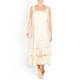 CAPRI GEORGETTE DRESS AND DUSTER COAT BUTTERMILK