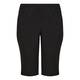 CHALOU black stretch bermuda shorts
