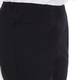 CHALOU black stretch bermuda shorts