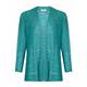 CHALOU turquoise boucle CARDIGAN