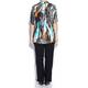 CHALOU abstract print SHIRT