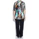 CHALOU abstract print SHIRT