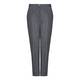 CHALOU grey crushed linen TROUSERS