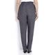 CHALOU grey crushed linen TROUSERS