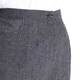 CHALOU grey crushed linen TROUSERS