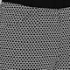 CHALOU Black and White cropped Trousers