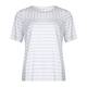 CHALOU blue striped Tunic top