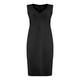 MARINA RINALDI SHEATH DRESS WITH OPTIONAL SLEEVE BLACK