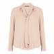 ELENA MIRO SILK BLEND PUSSYBOW BLOUSE