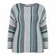 ELENA MIRO LUREX STRIPE SWEATER