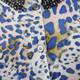 ELENA MIRO beaded leopard print CARDIGAN