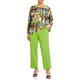 Elena Miro Ankle Grazer Trousers Lime