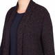 ELENA MIRO KNITTED LUREX CARDIGAN