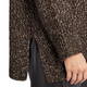 Elena Miro Tweed Effect Cardigan Chocolate