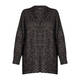 Elena Miro Tweed Effect Cardigan Black