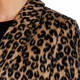 ELENA MIRO LEOPARD PRINT SHORT COAT