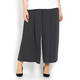 ELENA MIRO PRINT BLACK SPOTTY CREPE CULOTTES WITH WIDE PLEATS 