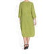 ELENA MIRO LINEN DRESS LIME