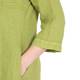 ELENA MIRO LINEN DRESS LIME