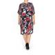 ELENA MIRO FLORAL PRINT DRESS