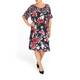 ELENA MIRO FLORAL PRINT DRESS