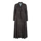 ELENA MIRO LEOPARD PRINT DRESS OLIVE