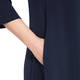 ELENA MIRO FLUID DRESS NAVY