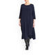 ELENA MIRO FLUID DRESS NAVY