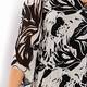 ELENA MIRO BLACK AND WHITE PRINT DRESS