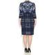 Elena Miro navy print DRESS