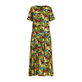 Elena Miro Printed Jersey Dress  - Plus Size Collection