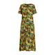 Elena Miro Printed Jersey Dress 