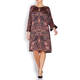 ELENA MIRO PAISLEY PRINT DRESS