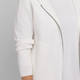 Elena Miro Knitted Hoodie Ivory 