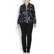 ELENA MIRO BUTTON THROUGH PRINT VISCOSE SHIRT