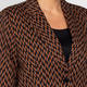 Elena Miro Check Blazer Cinnamon