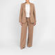 Elena Miro Jersey Blazer Camel