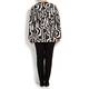 ELENA MIRO monochrome jacquard JACKET