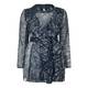 Elena Miro silk chiffon navy JACKET