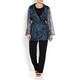 Elena Miro silk chiffon navy JACKET