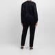 Elena Miro Embroidered Jacket Navy 