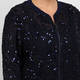 Elena Miro Embroidered Jacket Navy 