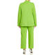 Elena Miro Knit Stitch Blazer Lime Green