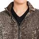 ELENA MIRO SEQUIN JACKET KHAKI